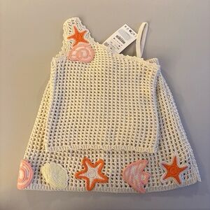 Zara Girls Crochet Matching Set